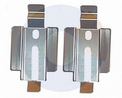 CARRAB BRAKE PARTS 2218 -  Комплектующие, колодки дискового тормоза
